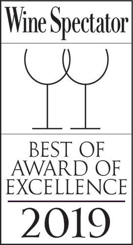 wine spectator best excellence award cafe rule